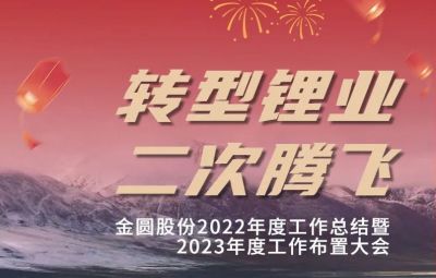 金圓頭條 | 金圓股份2022年度工作總結(jié)暨2023年度工作布置大會圓滿召開！